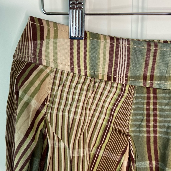 GUNEX Pleated‎ Plaid Skirt, Cotton, size 6 - Picture 7 of 10